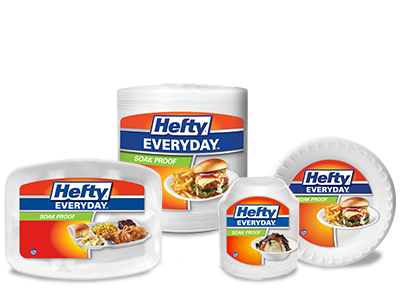 hefty paper plates