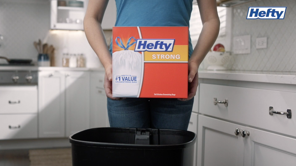 Hefty Ultra Strong Tall Kitchen Drawstring Trash Bags - Unscented