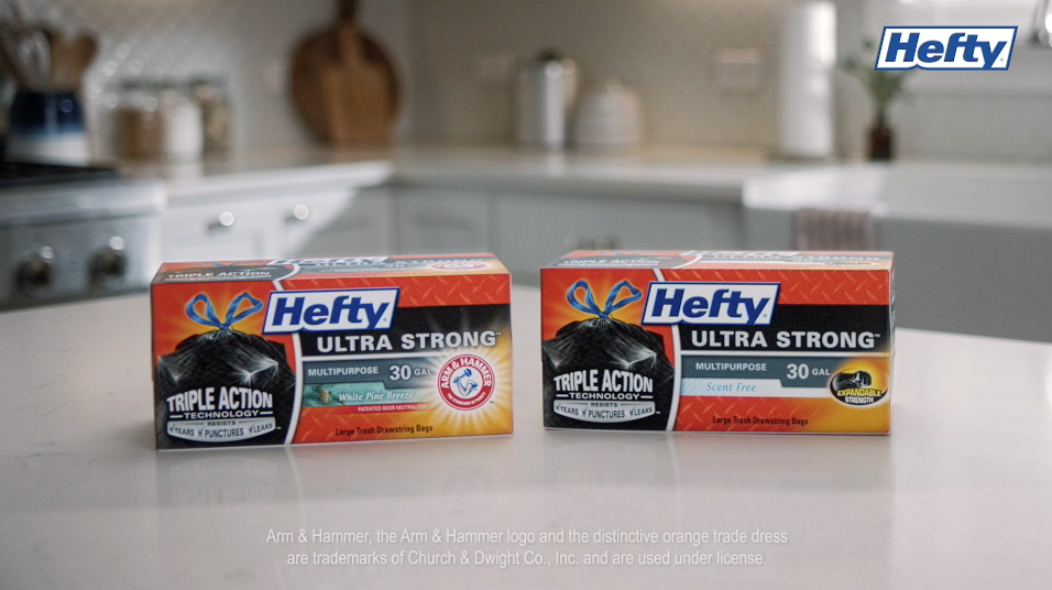 Hefty Ultra Stong 33 Gallon Trash Bags 90 ct