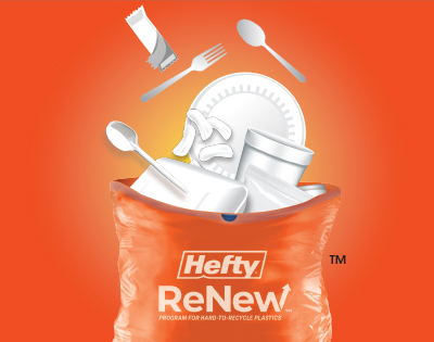 How the Hefty ReNew Program™ Works
