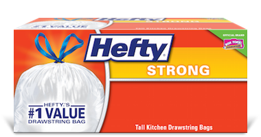 Plastic Trash Bags For The Kitchen Home Hefty Strong Drawstring Trash Bags