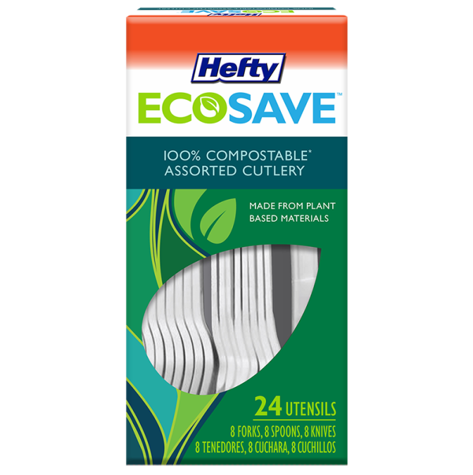 ECOSAVE Cutlery 24 count