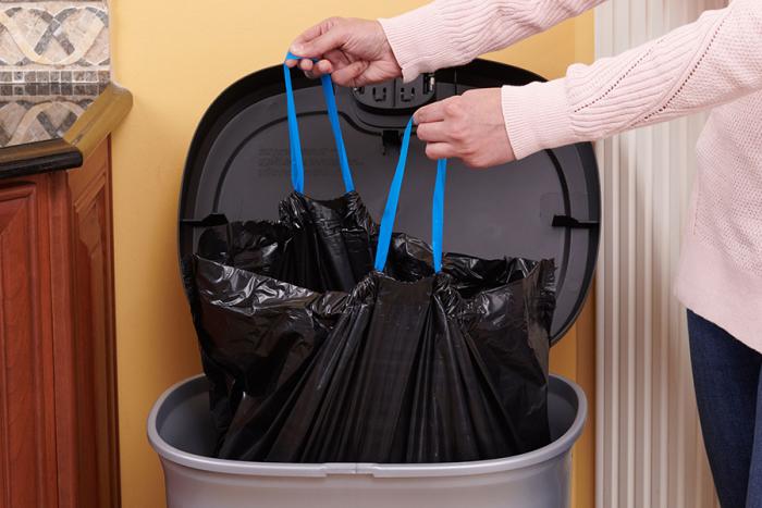 Hefty Trash Bags, Recycling, Drawstring, Large, Scent Free, 30 Gallon - 36 bags