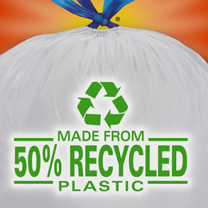 Hefty Renew 50 Percent Recycled Plastic