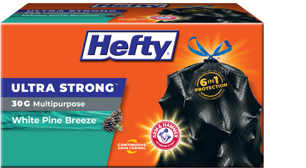 Hefty Ultra Strong LBB Packaging