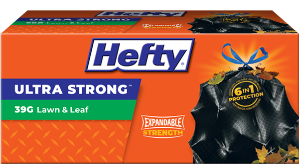 Hefty Ultra Strong Recovered Materials Trash Bags