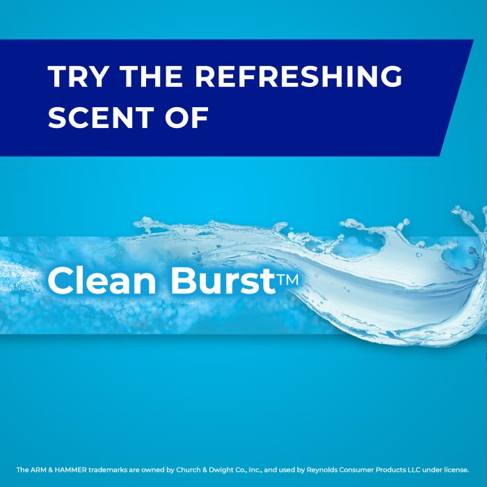 Hefty Trash Clean Burst Scent