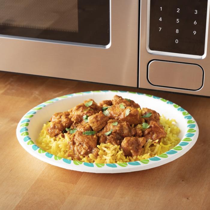 Compostable Printed Paper Tableware Hefty