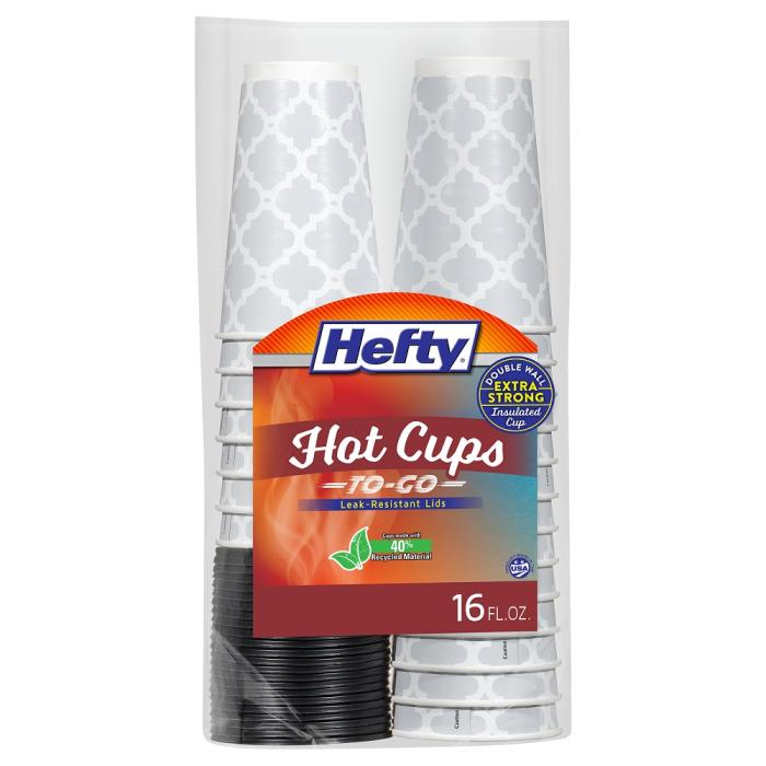 Hefty Flap Tie Small Trash Bags – 4 Gallon – 30 Count