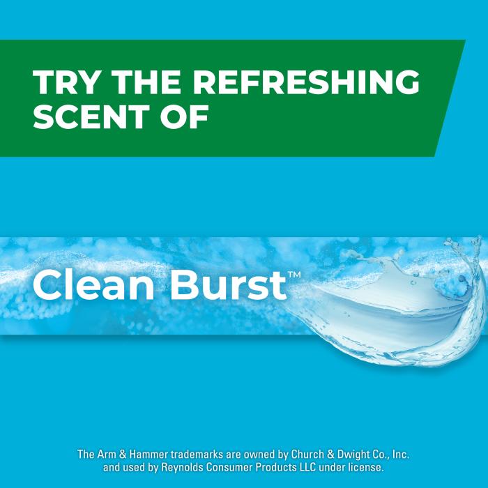 Image representing the scent of Clean Burst showing a blue wave