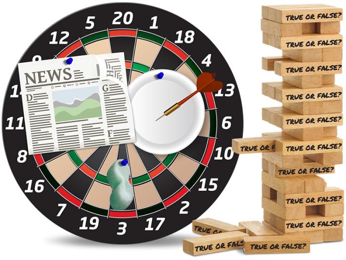 An image showing games that can be played to help education adults on the Hefty ReNew Program, including a dart board with items on top of it and a stacking game.