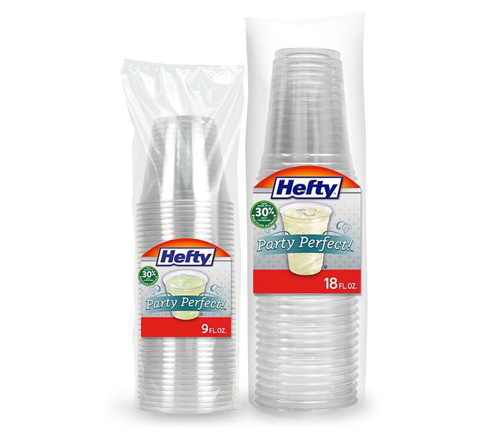 Hefty Party Perfect Clear Cups 
