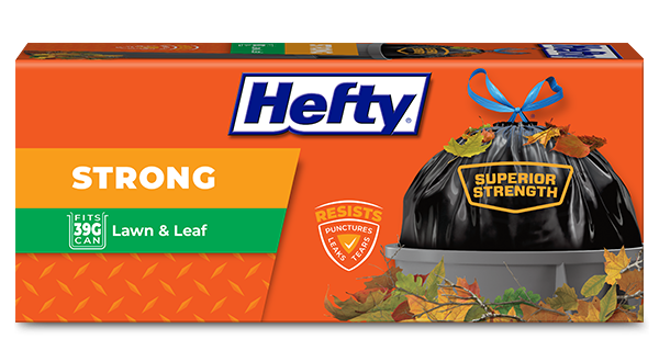 Hefty Strong Lawn and Leaf Trash Bags