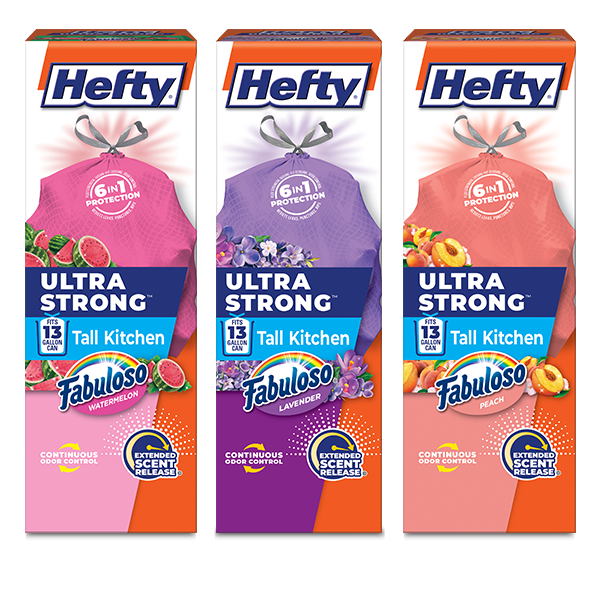 Hefty Color Series Tall Kitchen Trash Bags