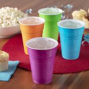 Hefty TKctPv Plastic Party Cups, Assorted Colors, 16 Ounce, 100 Count